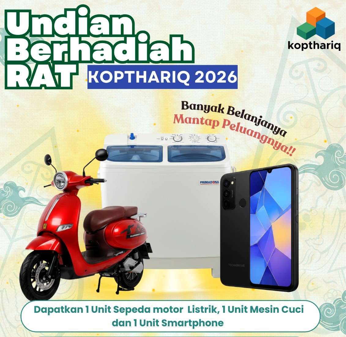 Undian Berhadia RAT KOP Thariq